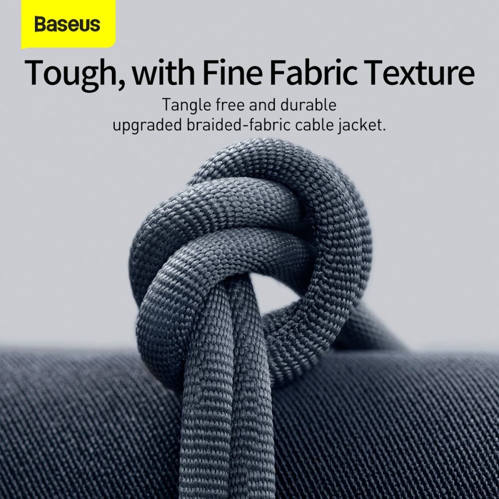 Baseus Crystal Shine Cable Type - C to Lightning PD 20W - Καλώδιο Δεδομένων και Γρήγορης Φόρτισης Type - C to Lightning 2M - Black - CAJY000301