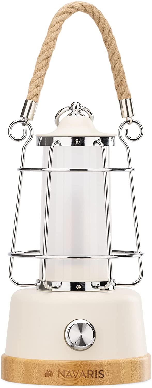 Navaris Επαναφορτιζόμενο Φανάρι LED - White - 56078.02