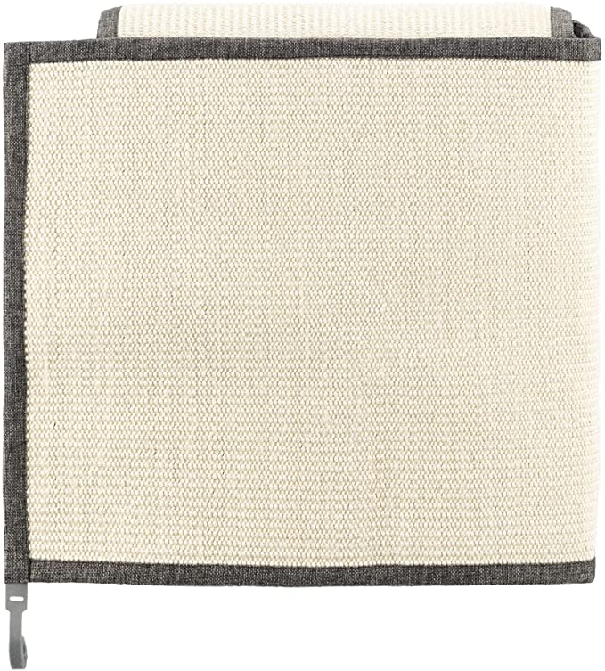 Navaris Cat Scratch Mat Sofa Shield - Προστατευτικό Καναπέ από Γρατζουνιές Γάτας - Δεξιά Πλευρά - 70cm x 10cm x 50cm - Grey / Beige - 56507.22