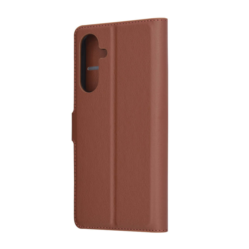Techsuit Samsung Galaxy A36 5G - Leather Folio - Θήκη Πορτοφόλι από Δερματίνη με Stand - Brown