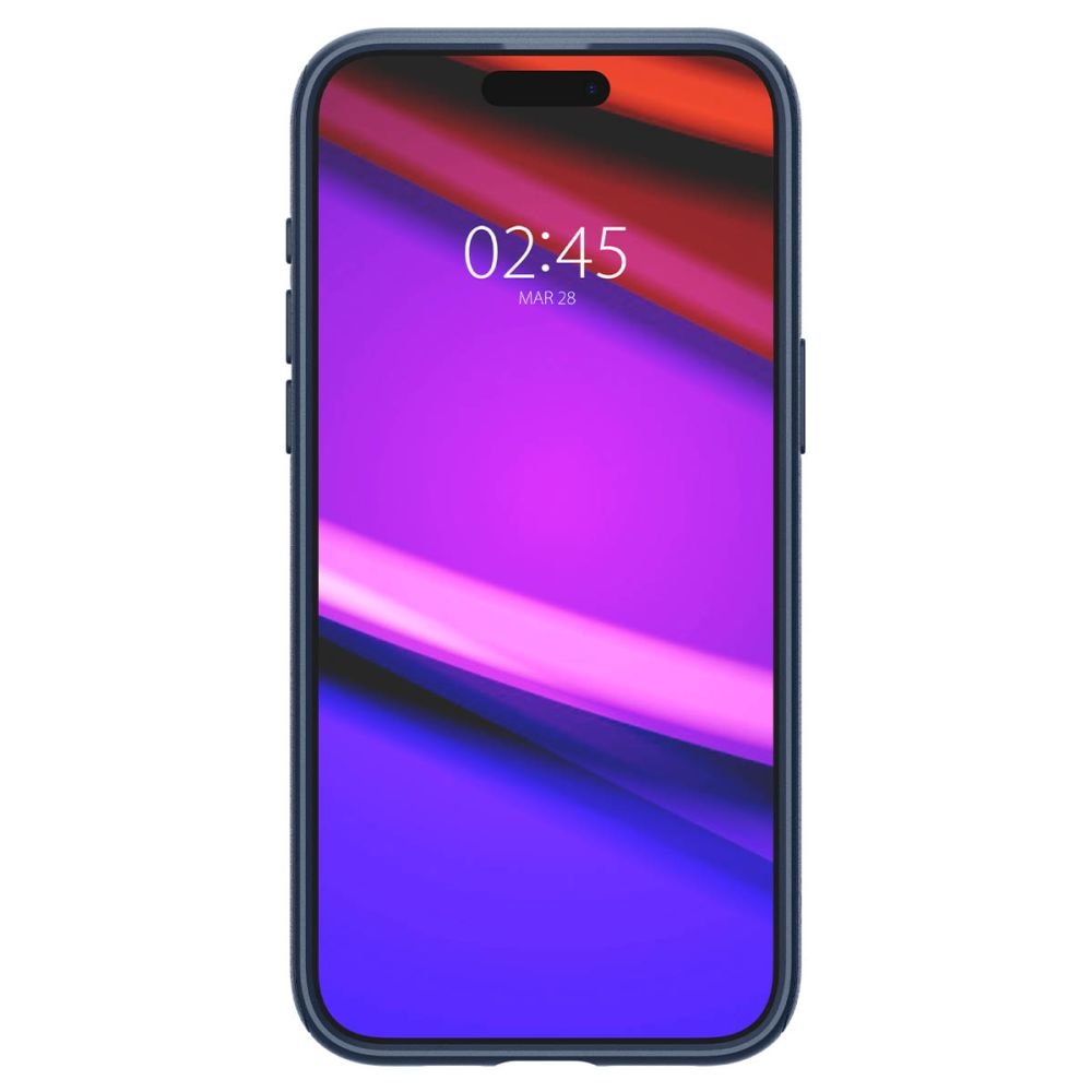 Spigen iPhone 15 Pro Mag Armor Θήκη Σιλικόνης TPU με MagSafe - Navy Blue