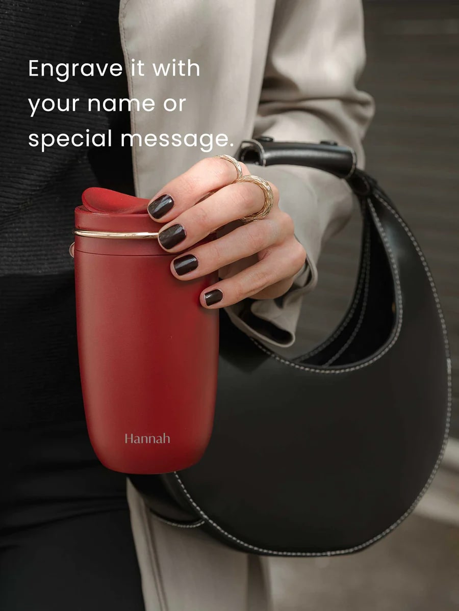 Equa Cup - Κούπα Θερμός από Ανοξείδωτο Ατσάλι - 300ml - Wine Not