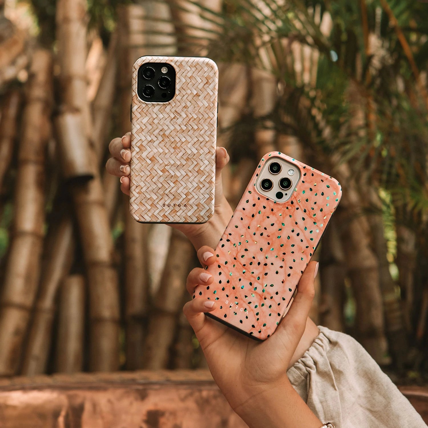 Burga iPhone 13 Pro Fashion Tough Σκληρή Θήκη - Watermelon Shake