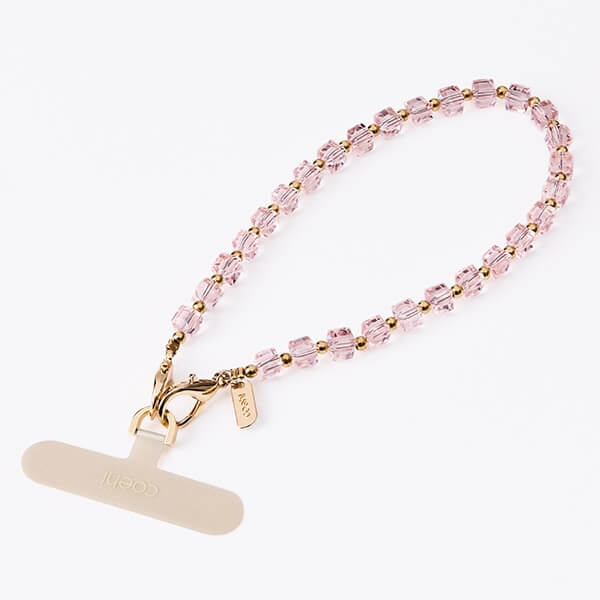 Uniq Coehl Candy Gem Universal Hand Strap - Λουράκι Κινητού για τον Καρπό - Pink