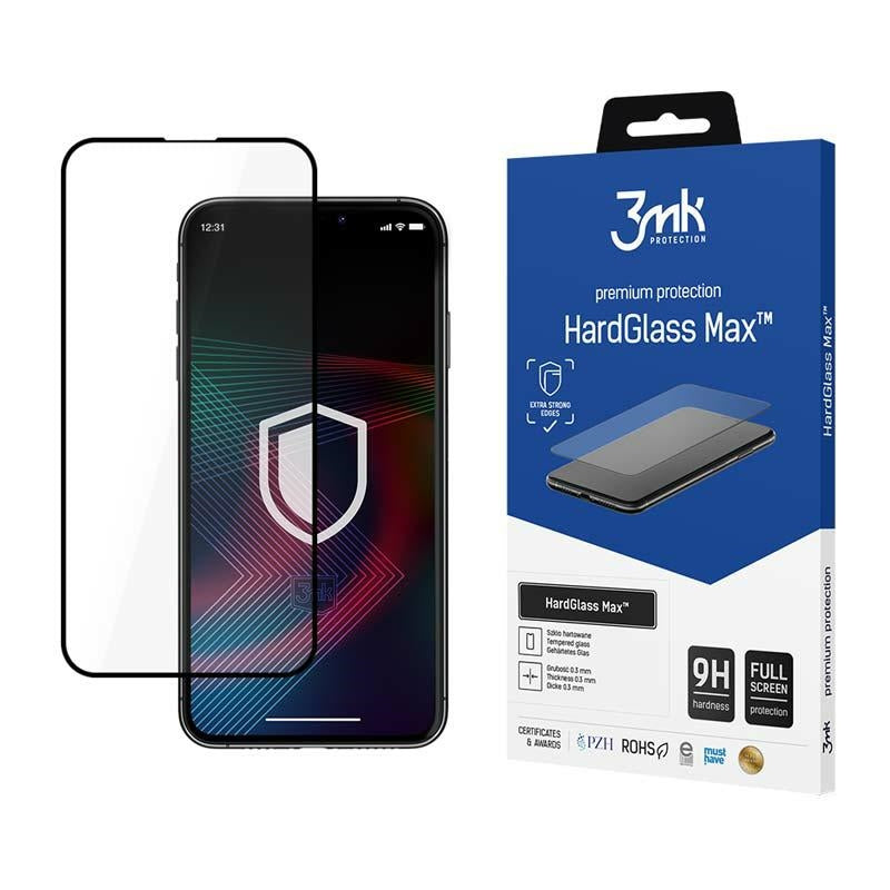 3MK iPhone 14 Plus HG 0.30mm 9H Full Screen Αντιχαρακτικό Γυαλί Οθόνης - Clear