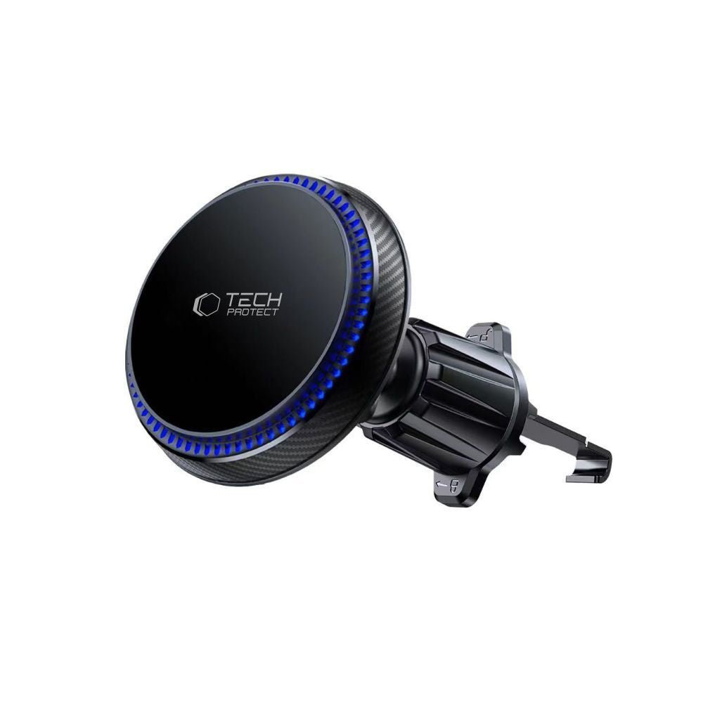 Tech - Protect MM15W - V4 Μαγνητική Βάση για το Ταμπλό και τον Αεραγωγό του Αυτοκινήτου με Ασύρματη Φόρτιση MagSafe 15W - Black