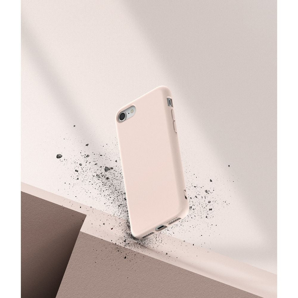 Ringke iPhone SE 2022 / SE 2020 / 7 / 8 Air S TPU Case Θήκη Σιλικόνης - Pink Sand