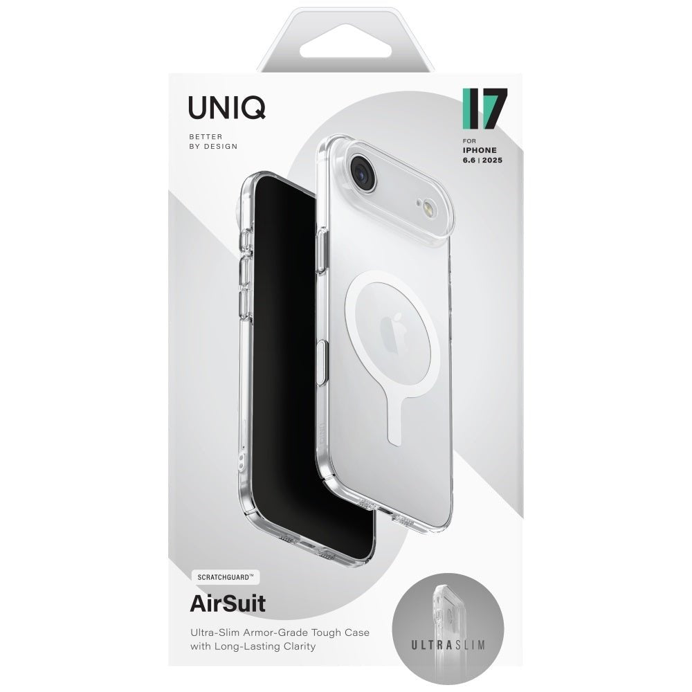 Uniq iPhone Air - Airsuit MagClick Charging - Σκληρή Θήκη με MagSafe - Clear