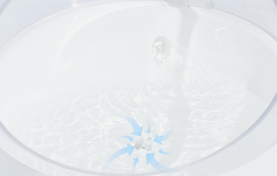 PetWant W2 Ποτίστρα - Σιντριβάνι για Γάτες και Σκύλους - 1,5L - White - likebrands.gr