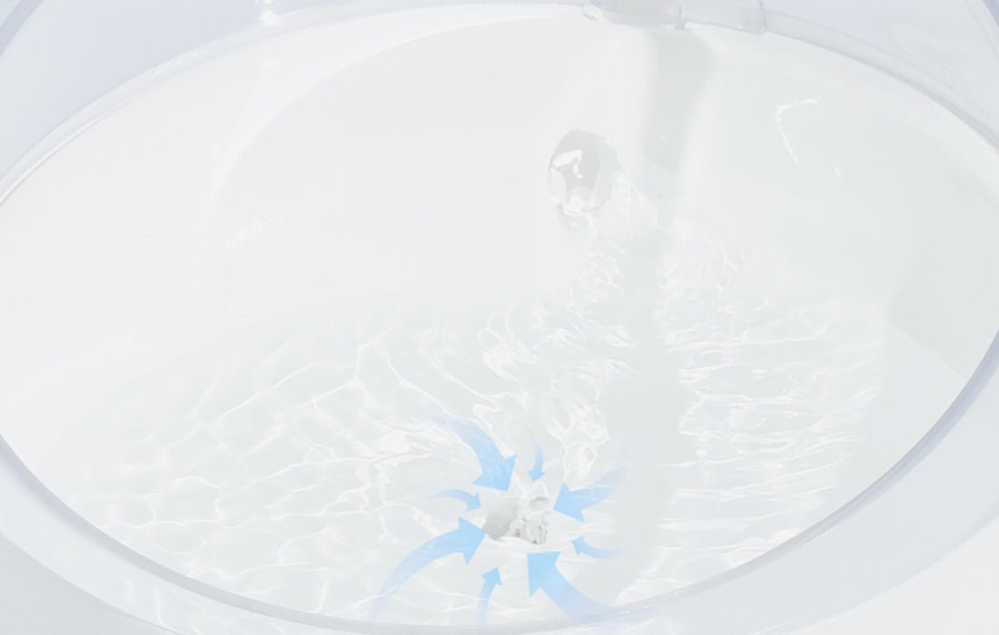 PetWant W2 Ποτίστρα - Σιντριβάνι για Γάτες και Σκύλους - 1,5L - White