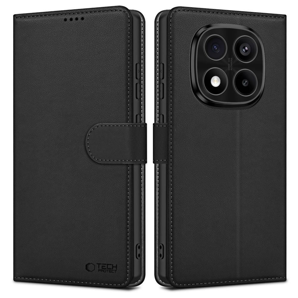Tech-Protect Xiaomi Redmi Note 14 Pro 5G / Pro+ 5G / Poco X7 Θήκη Πορτοφόλι Stand από Δερματίνη - Matte Black