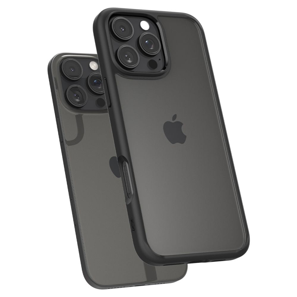 Spigen iPhone 16 Pro Max Ultra Hybrid Σκληρή Θήκη με Πλαίσιο Σιλικόνης - Matte Black