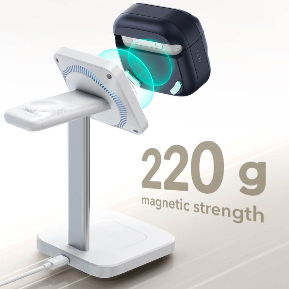 ESR AirPods 4 Θήκη από Σκληρό Πλαστικό με MagSafe - Pulse Halolock - Blue