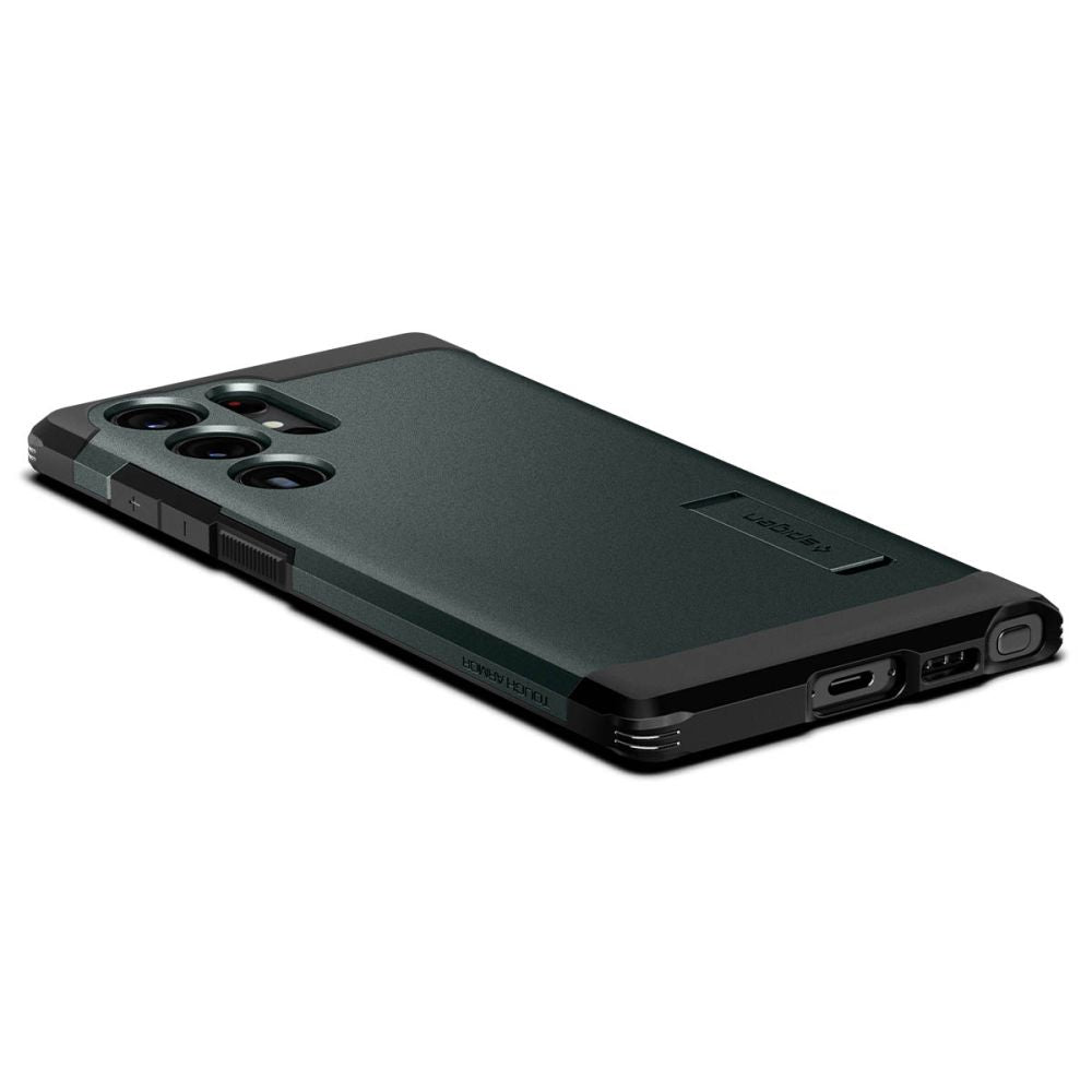 Spigen Samsung Galaxy S23 Ultra Tough Armor Σκληρή Θήκη - Abyss Green