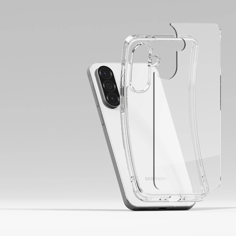 Ringke Samsung Galaxy A36 5G / A56 5G Fusion Σκληρή Θήκη με Πλαίσιο Σιλικόνης - Διάφανη