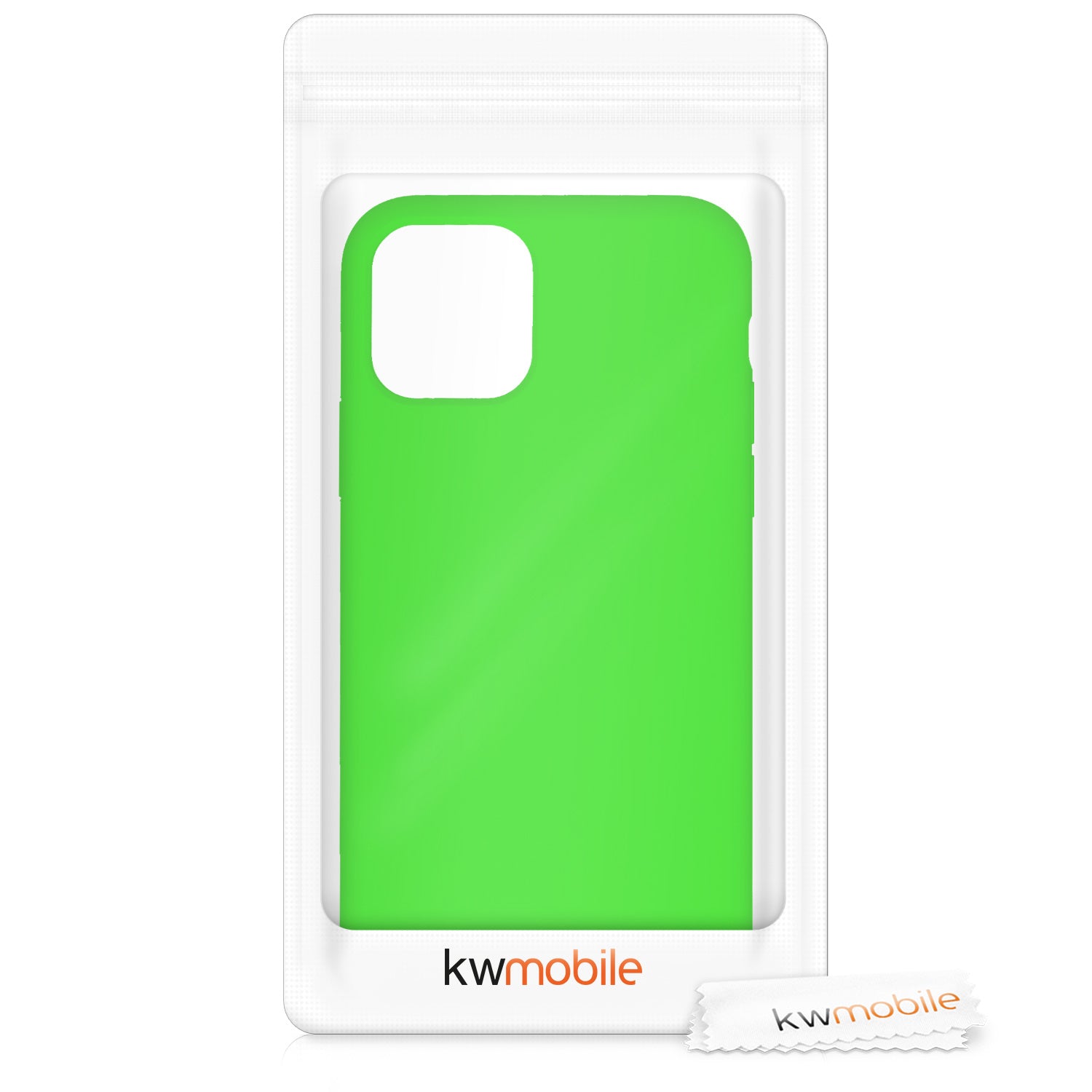 KW iPhone 11 Pro Θήκη Σιλικόνης Rubber TPU - Lime Green - 49726.159
