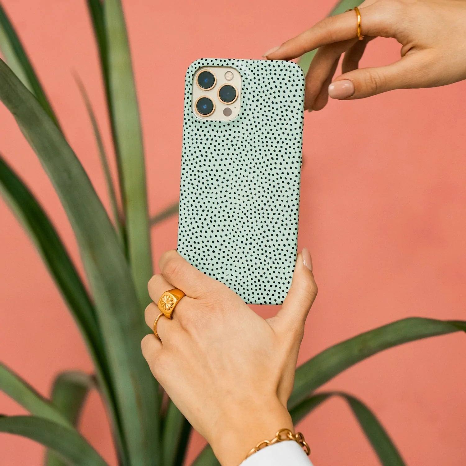 Burga iPhone 14 Pro Fashion Tough Σκληρή Θήκη - Mint Gelato