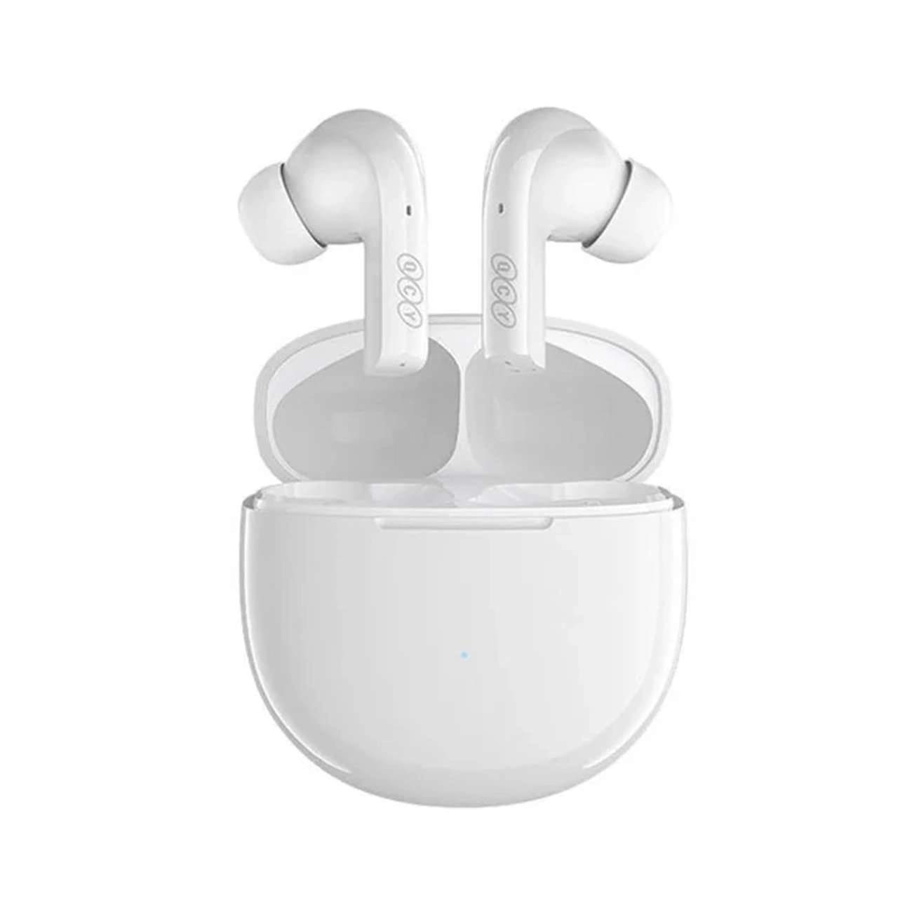 QCY T18 MeloBuds TWS aptX Adaptive Bluetooth 5.2 - Ασύρματα ακουστικά για Κλήσεις / Μουσική - White