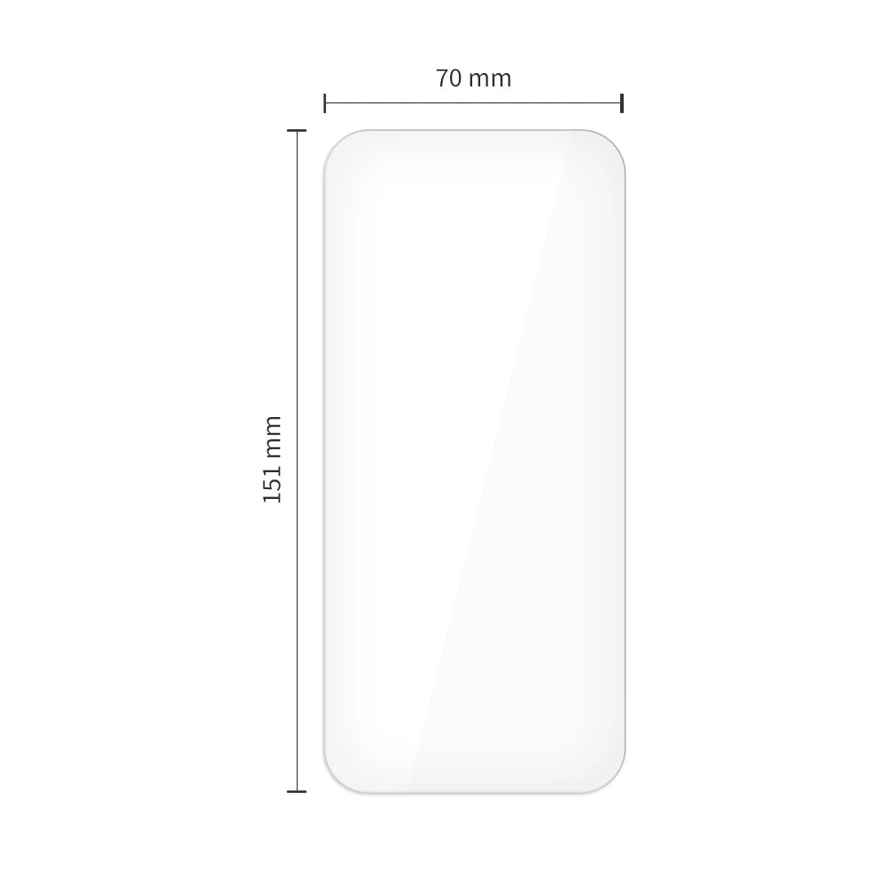Tech-Protect iPhone Air - Glass Fit+ Αντιχαρακτικό Γυαλί Οθόνης - 2 Τεμάχια - Διάφανo