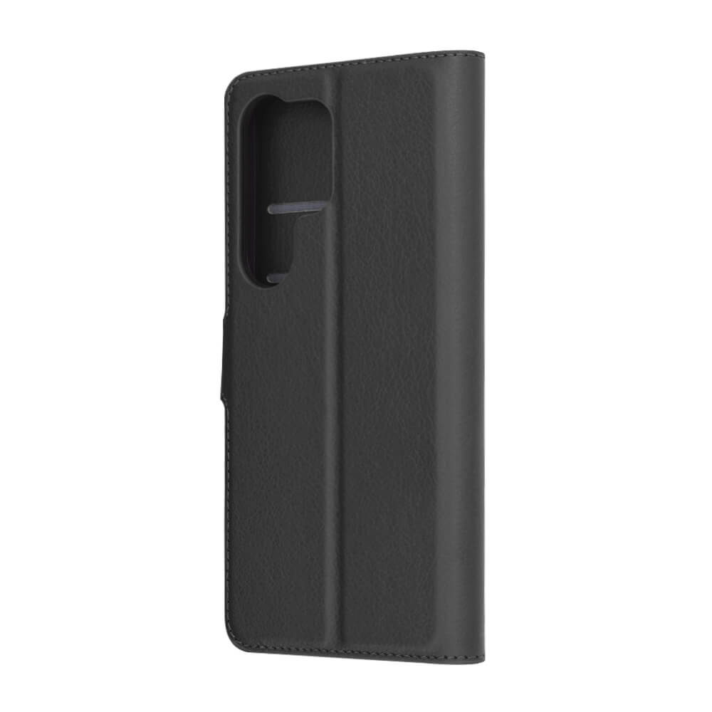 Techsuit Samsung Galaxy S25 Ultra - Leather Folio - Θήκη Πορτοφόλι από Δερματίνη με Stand - Black