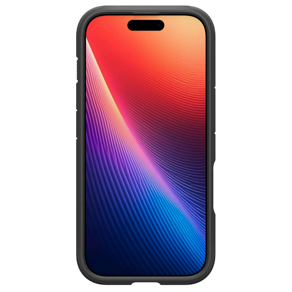 Spigen iPhone 17 - Tough Armor T Mag - MagSafe Σκληρή Θήκη με Πλαίσιο Σιλικόνης και Σταντ - Black