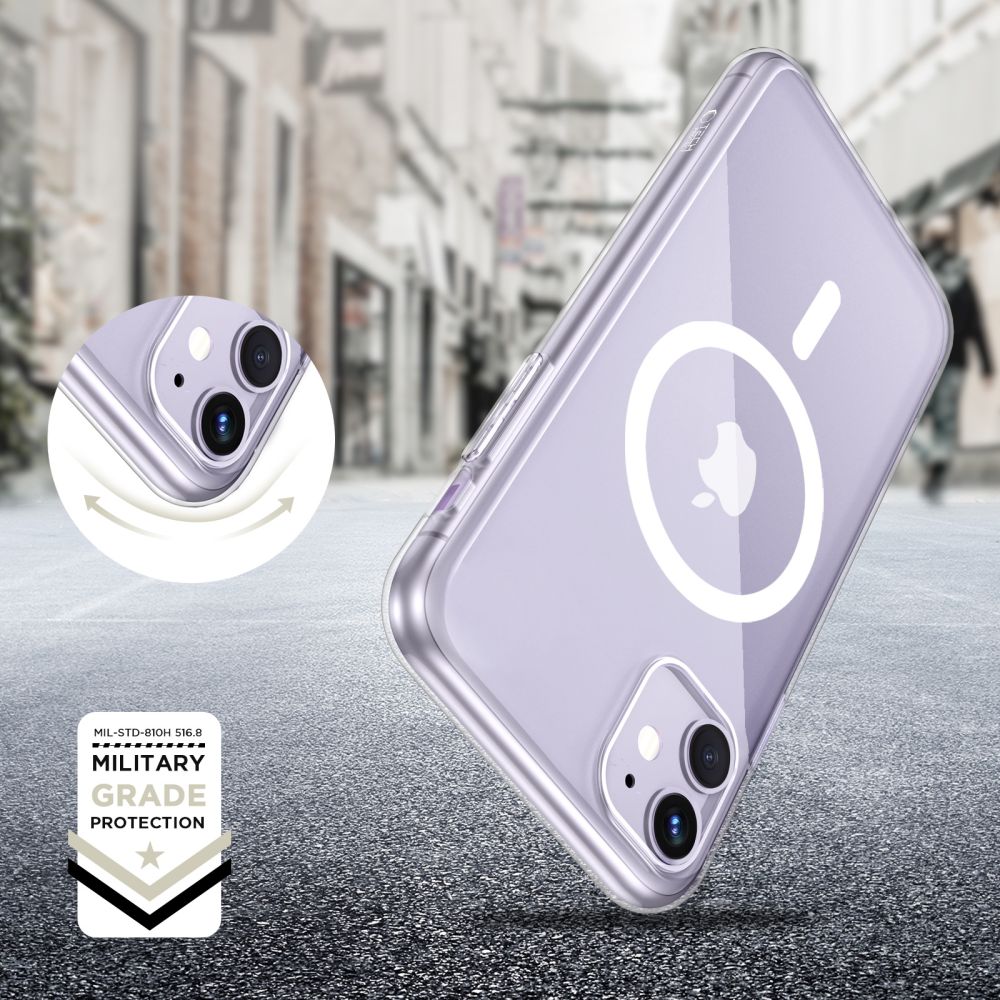 Tech-Protect iPhone 11 Flexair Θήκη Σιλικόνης TPU με MagSafe - Διάφανη