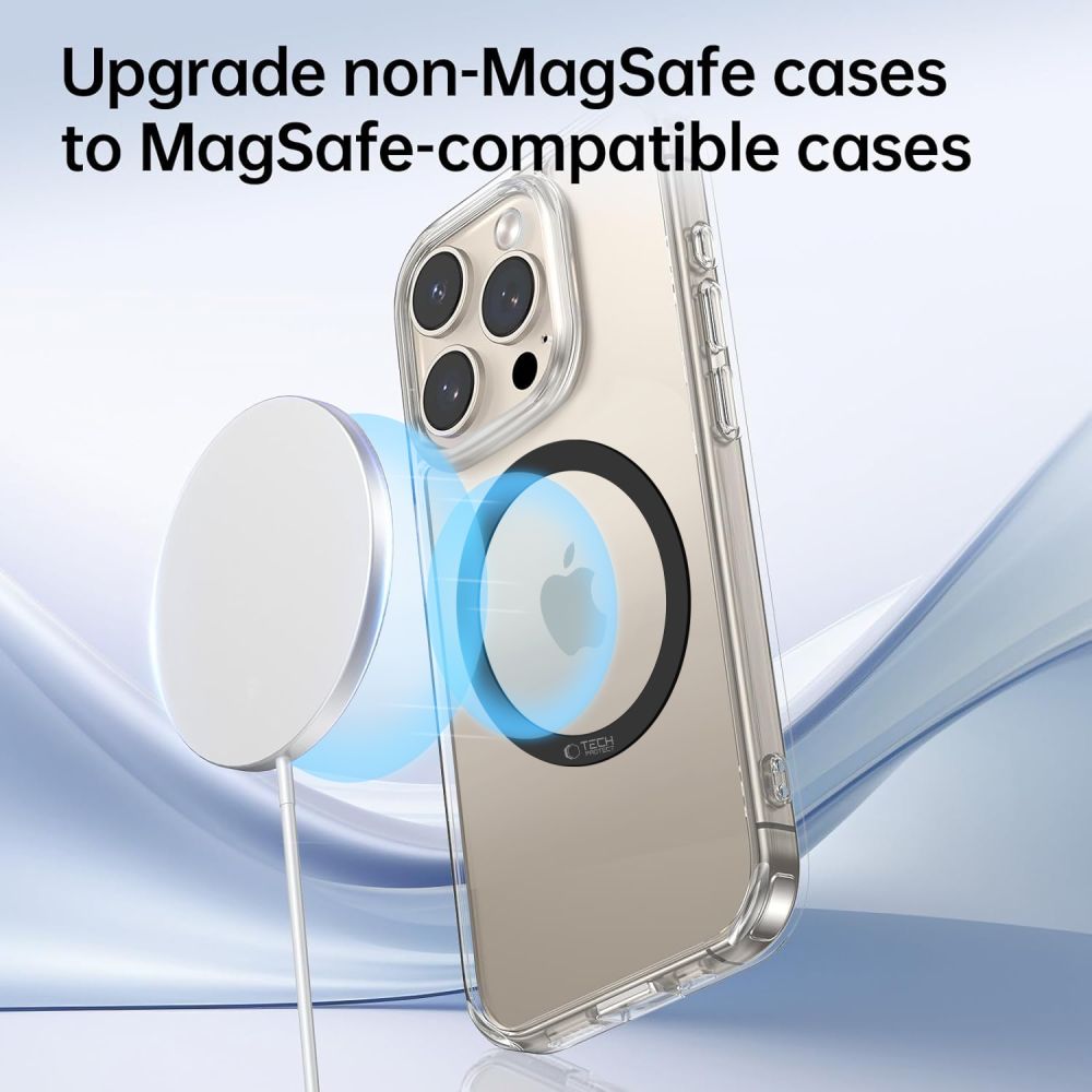 Tech - Protect MMP - 110 Magnetic Δακτύλιος MagSafe - 2 Τεμάχια - Black / Black