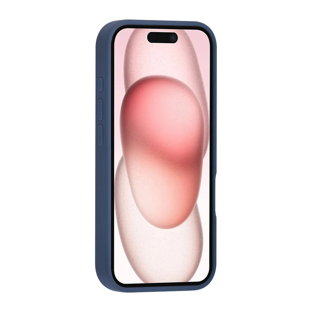 Tuniq iPhone 16 Premium Liquid Silicone Θήκη Σιλικόνης - Dark Blue