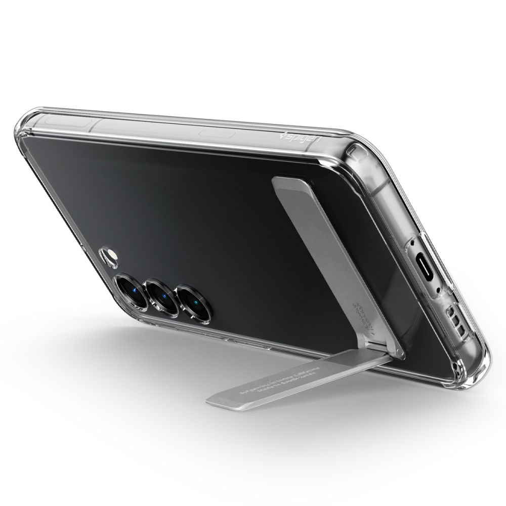 Spigen Samsung Galaxy S23+ - Ultra Hybrid S Σκληρή Θήκη με Πλαίσιο Σιλικόνης - Crystal Clear