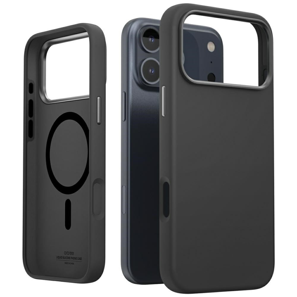 Araree iPhone 17 Pro Max - Typo Skin M MagSafe - Θήκη Σιλικόνης με MagSafe - Black
