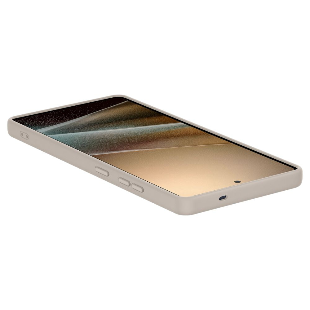 Spigen Samsung Galaxy S25 Ultra - Silicone Fit Mag Θήκη Σιλικόνης με MagSafe - Natural Titanium