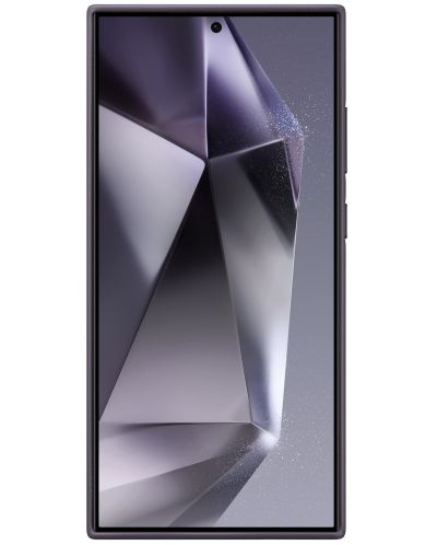 Samsung Vegan Leather Case - Samsung Galaxy S24 Ultra Θήκη από Oικολογικό Δέρμα - Dark Violet - GP - FPS928HCAVW