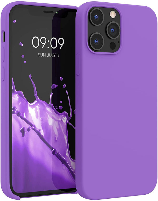 KW iPhone 12 Pro Max Θήκη Σιλικόνης Rubber TPU - Orchid Purple - 52644.221