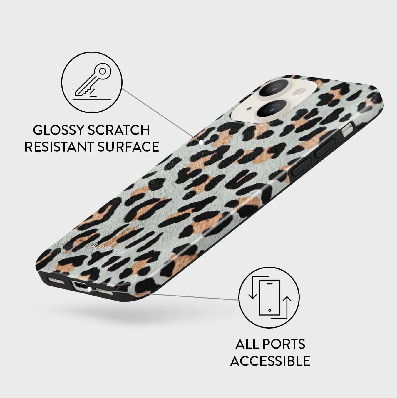 Burga iPhone 13 Fashion Tough Σκληρή Θήκη - Baby Leo