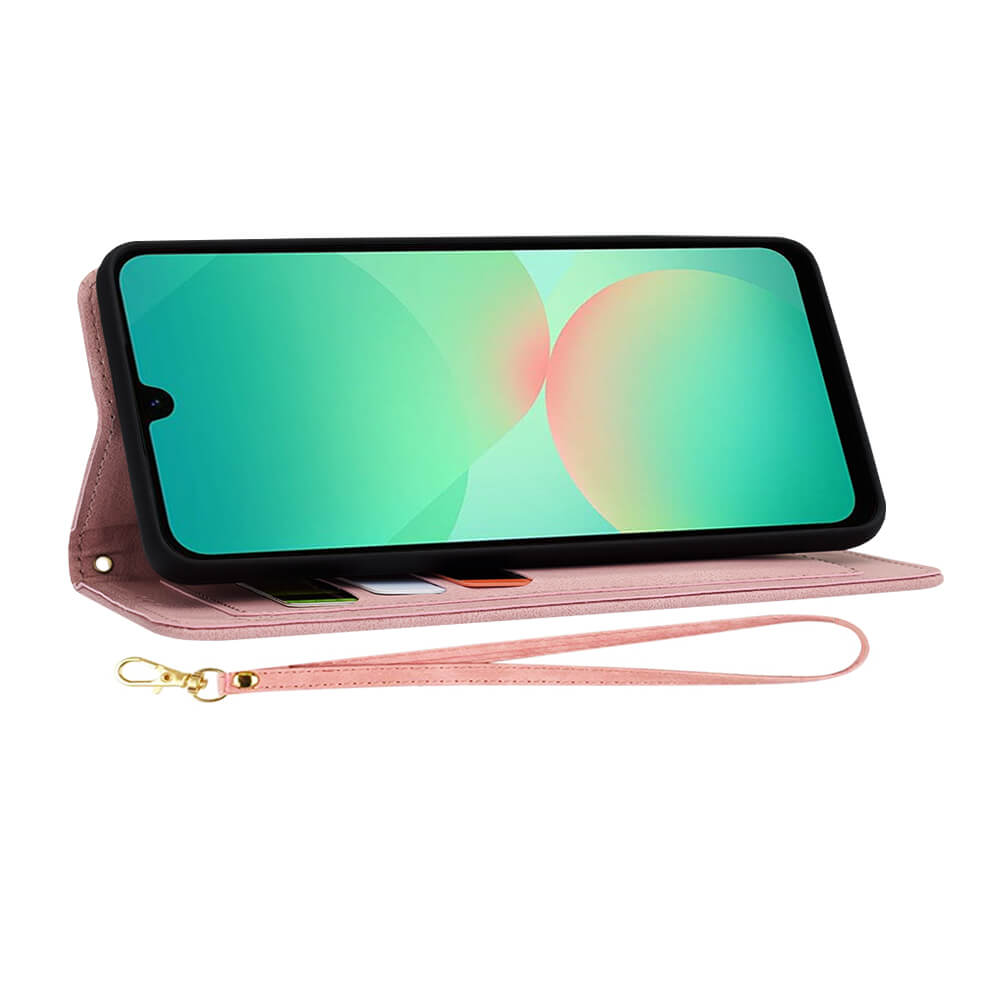 Techsuit Samsung Galaxy A26 5G - FlipCraft - Θήκη Πορτοφόλι από Δερματίνη - Sweetheart Pink