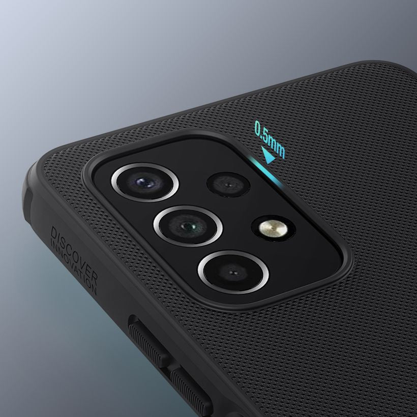 Nillkin Samsung Galaxy A53 5G Super Frosted Shield Pro Σκληρή Θήκη με Πλαίσιο Σιλικόνης - Black