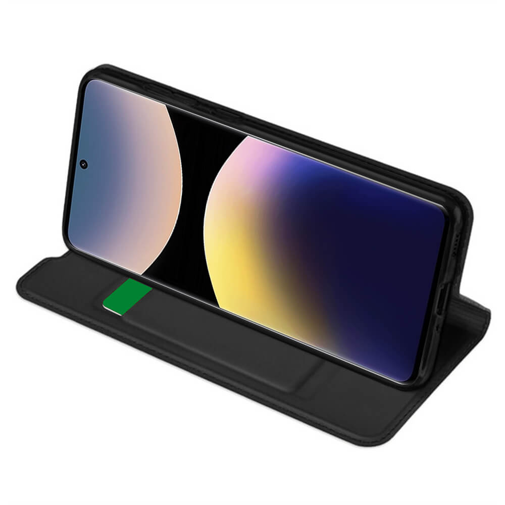 Techsuit Xiaomi Redmi Note 14 Pro+ 5G - Magskin Book - Θήκη Βιβλίο - Black