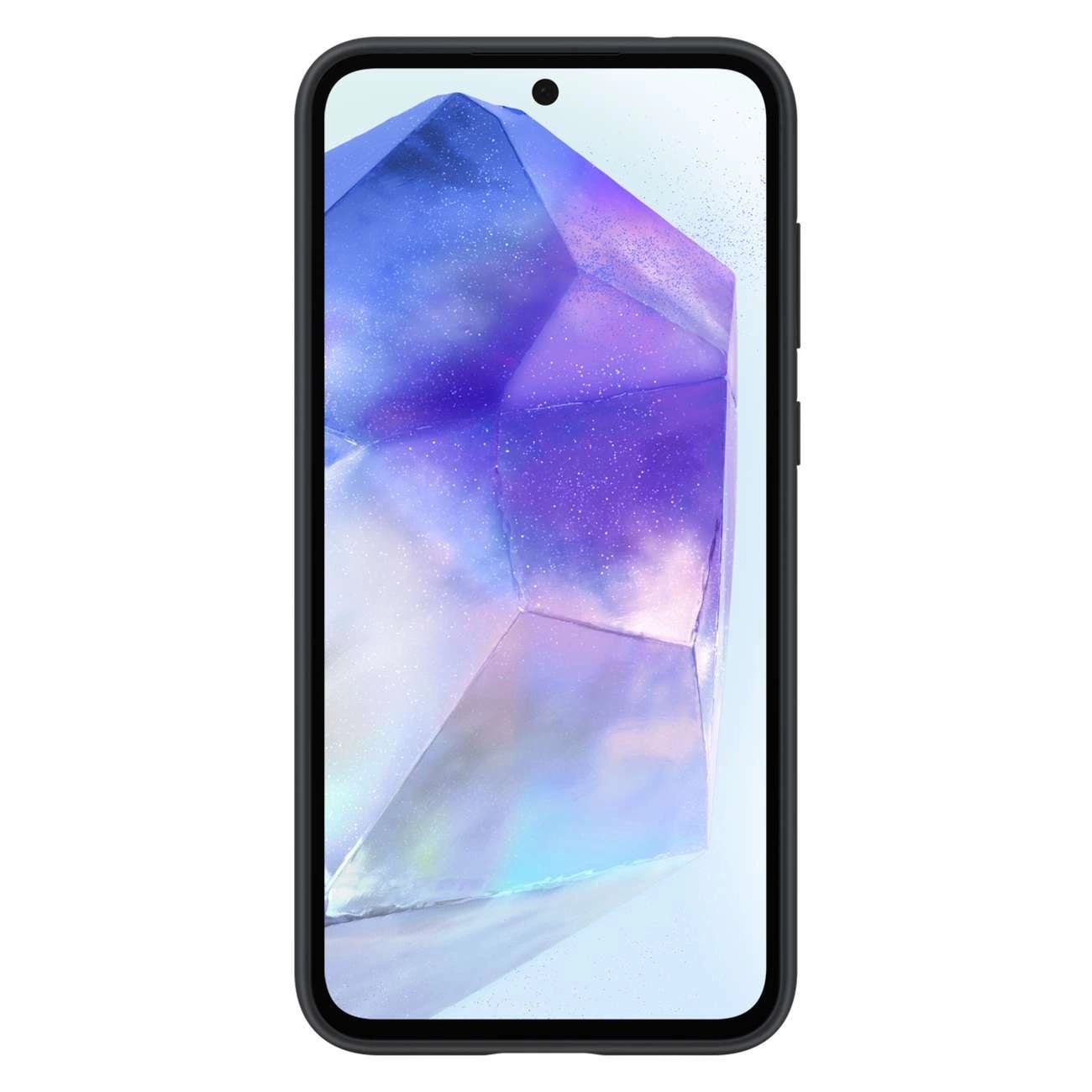 Samsung Silicone Cover Samsung Galaxy A55 5G Θήκη Σιλικόνης - Black - EF-PA556TBEGWW