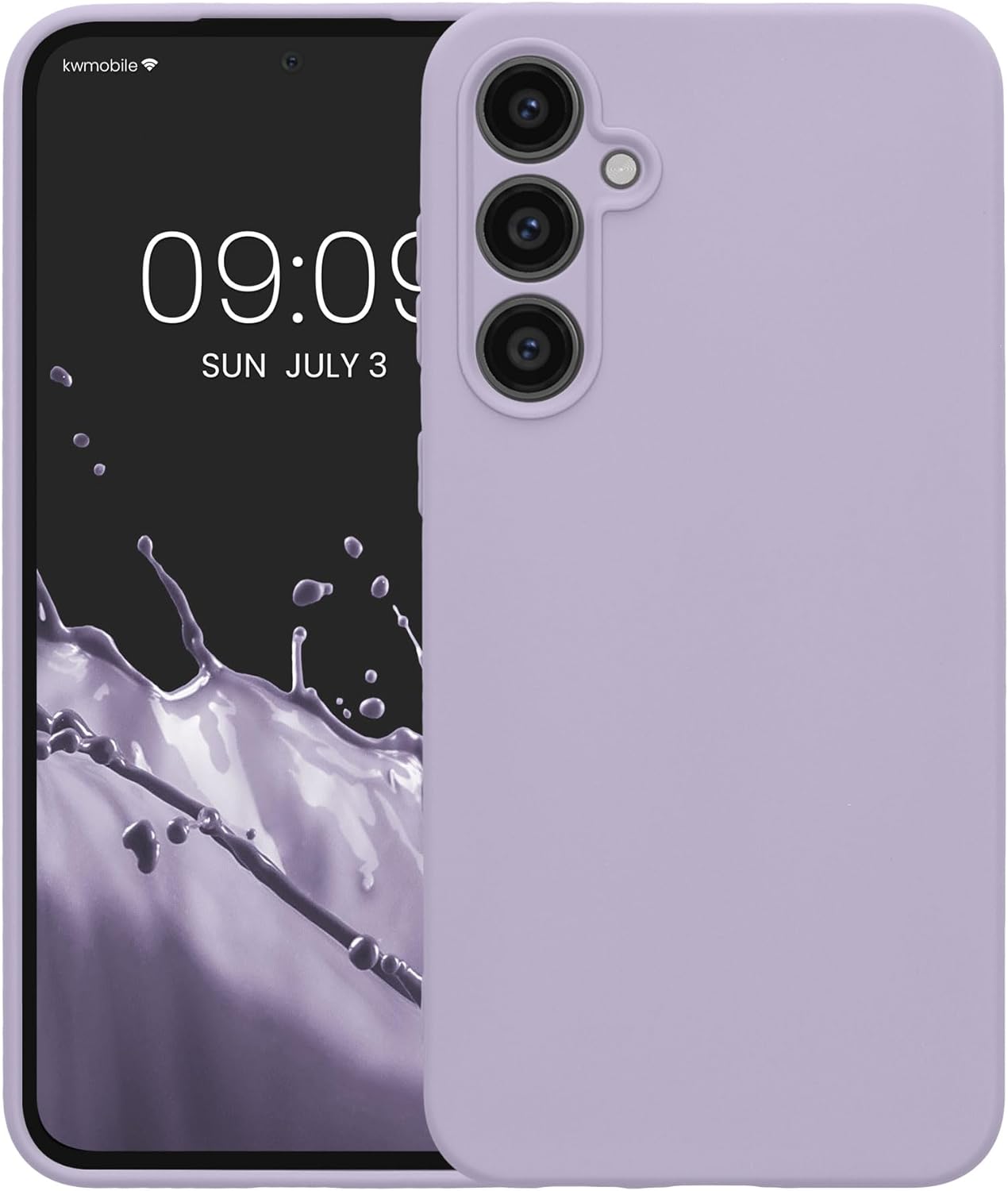 KW Samsung Galaxy S23 FE Θήκη Σιλικόνης TPU - Lavender - KWM000021LO004C