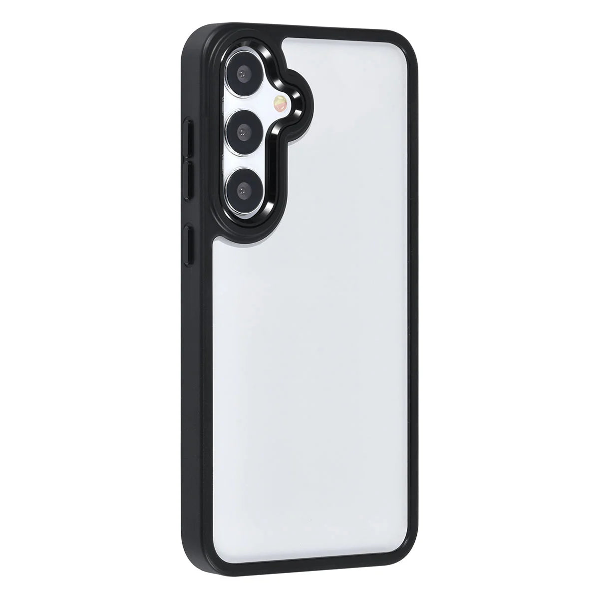 Tuniq Samsung Galaxy S24 Plus - Σκληρή Θήκη με Πλαίσιο Σιλικόνης - Μαύρο / Διάφανο