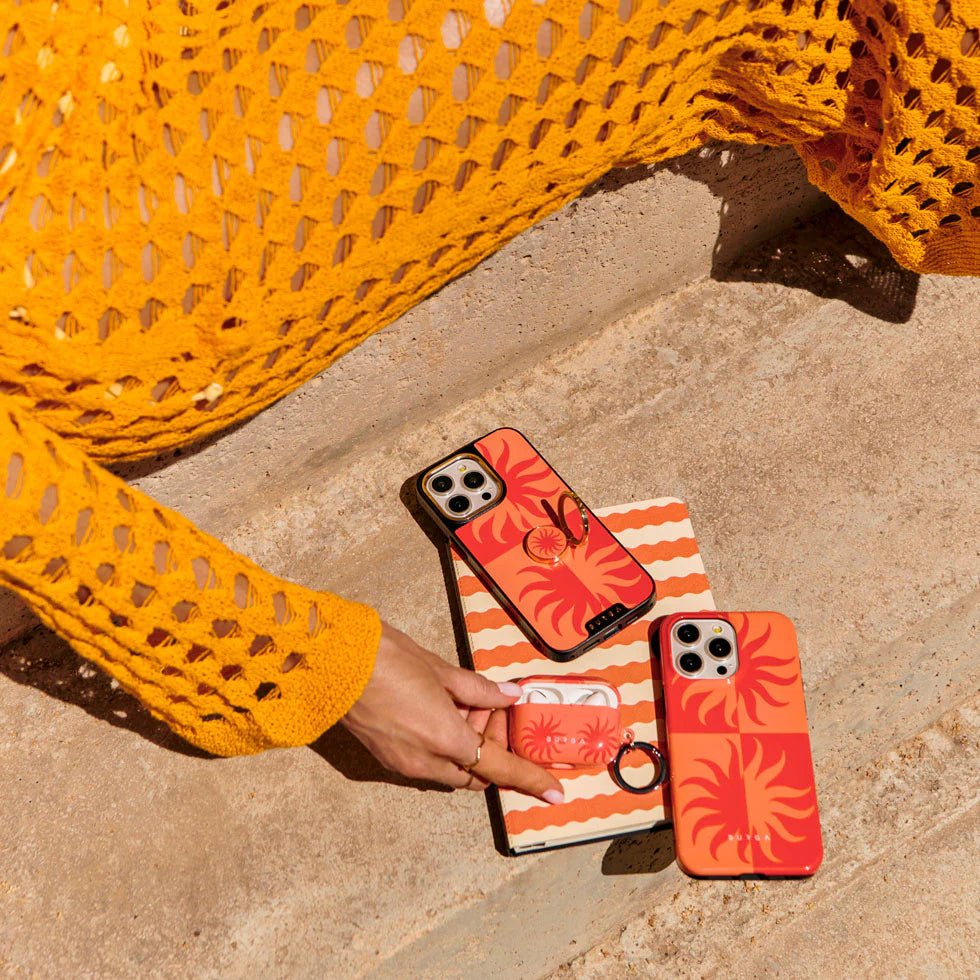 Burga iPhone 16 Plus Fashion Tough MagSafe Σκληρή Θήκη με MagSafe - Sunkissed