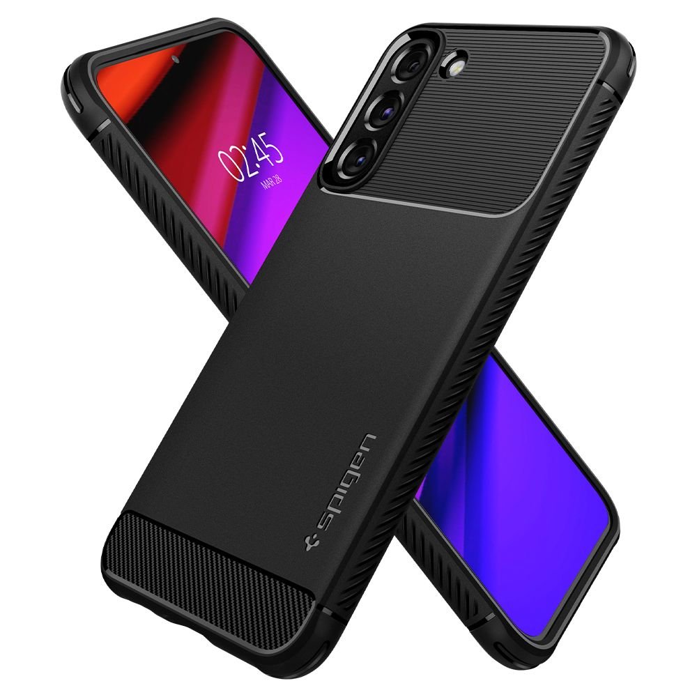 Spigen Samsung Galaxy S22 Θήκη TPU Rugged Armor - Black Matte