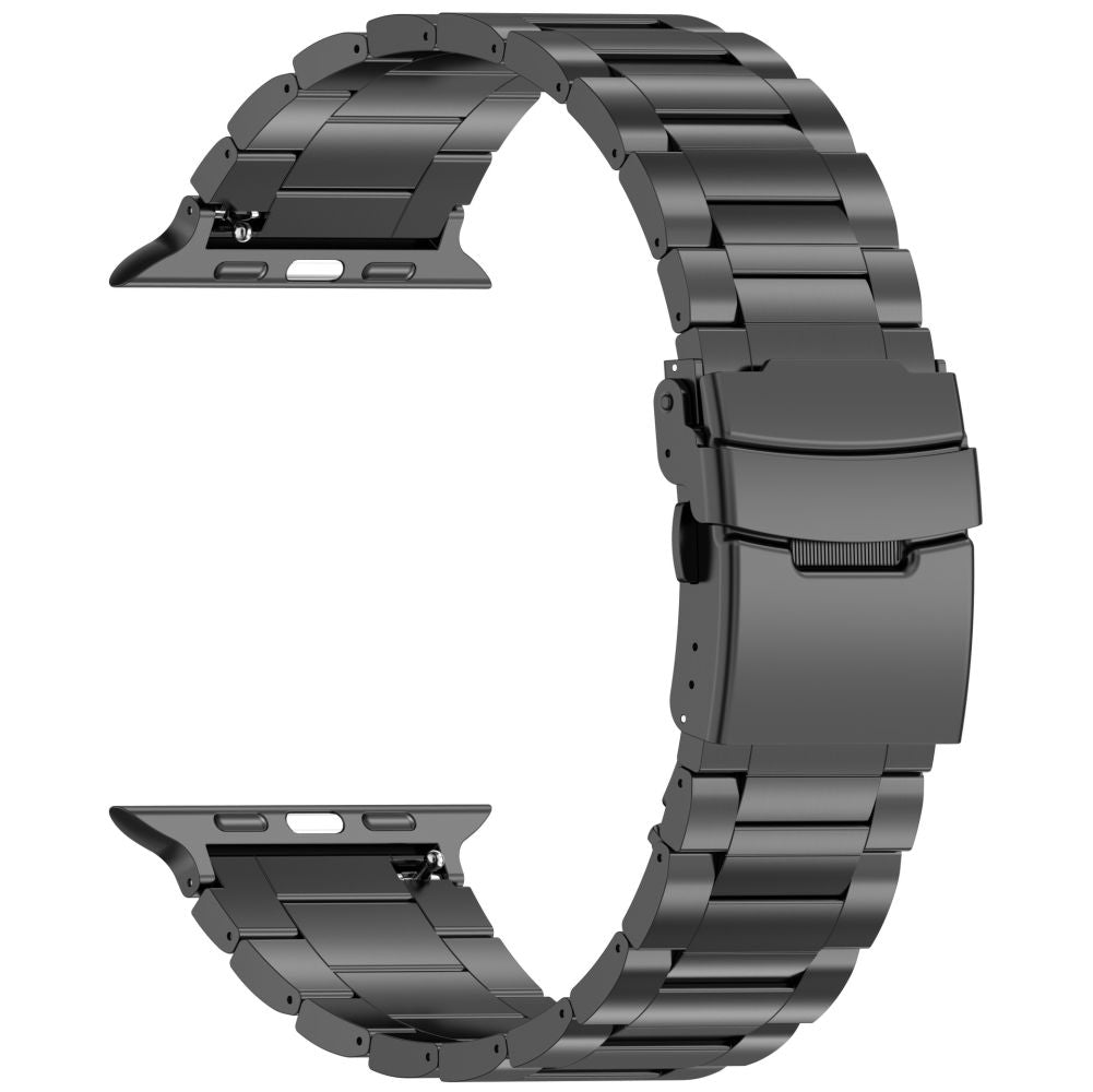 Tech-Protect Λουράκι Apple Watch 4 / 5 / 6 / 7 / 8 / 9 / SE / ULTRA 1 / ULTRA 2 - 42 / 44 / 45 / 49 mm Stainless Pro από Ανοξείδωτο Ατσάλι - Black