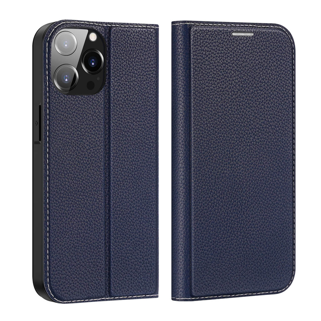Dux Ducis iPhone 14 Pro Max Skin X2 Flip Stand Case Θήκη Βιβλίο - Blue