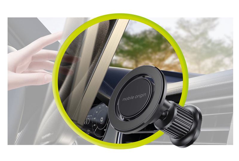 Mobile Origin Μαγνητική Βάση για τον Αεραγωγό του Αυτοκινήτου MO9 - Black