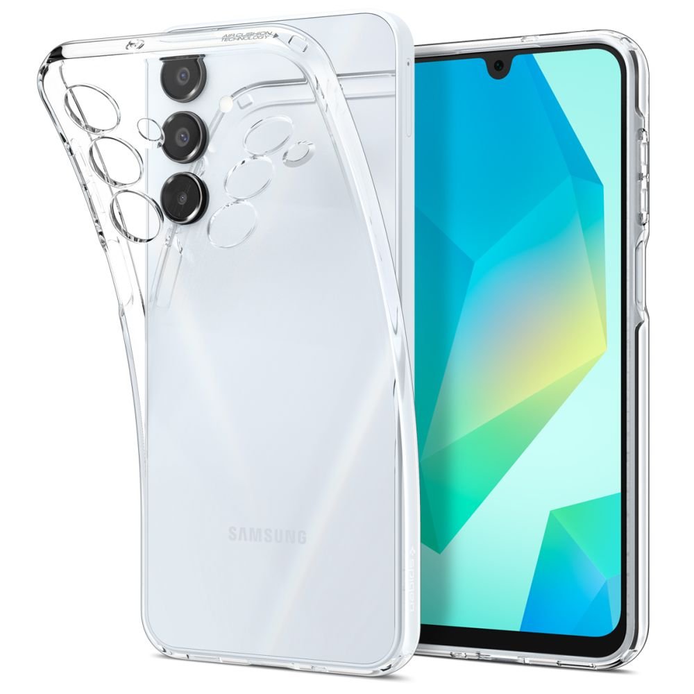 Spigen Samsung Galaxy 16 4G / A16 5G Crystal Flex Θήκη Σιλικόνης - Crystal Clear