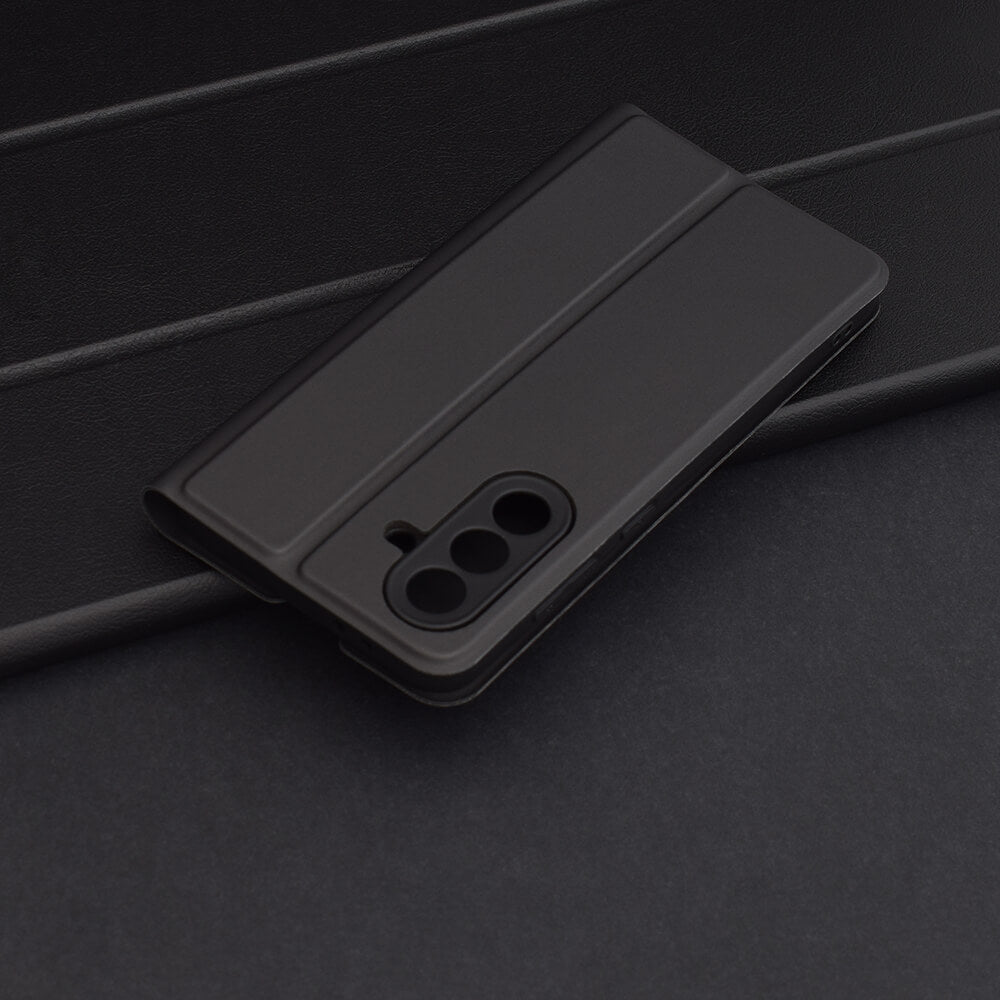 Techsuit Samsung Galaxy A56 5G - Magskin Book - Θήκη Βιβλίο - Black