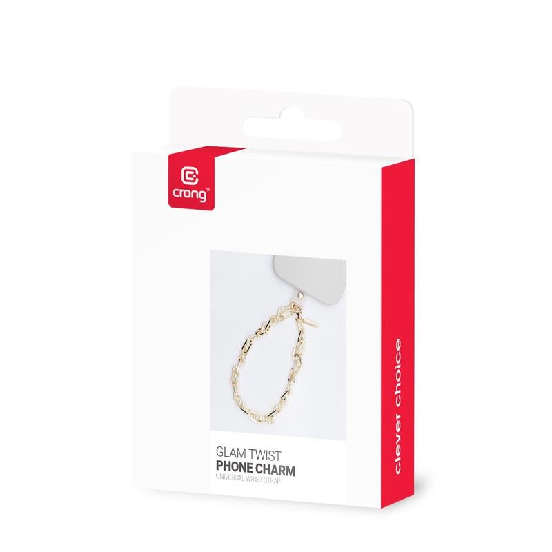 Crong Phone Charm - Λουράκι Κινητού για τον Καρπό - Glam Twist