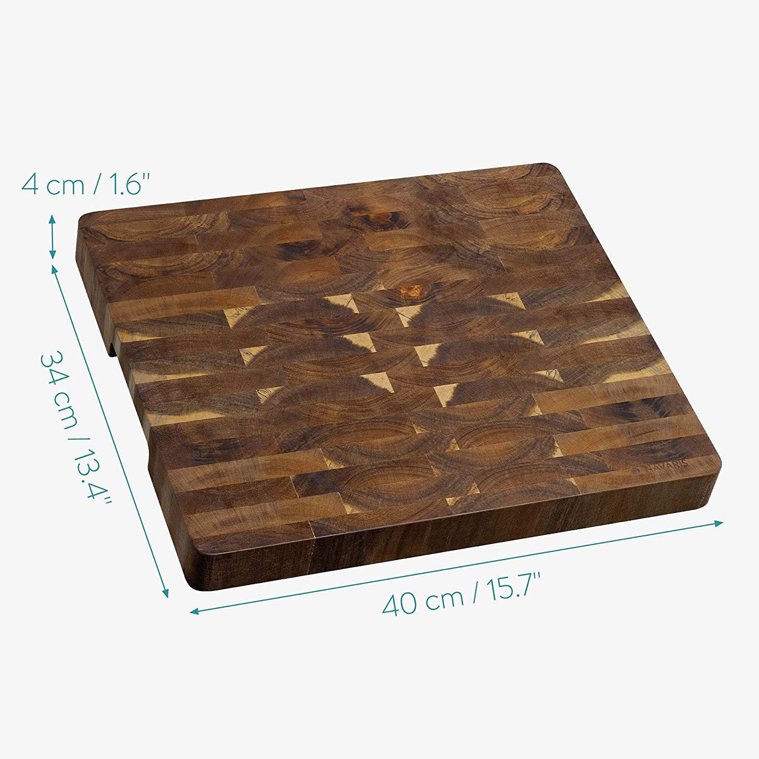 Navaris Ξύλινη Επιφάνεια Κοπής - Acacia - Brown - 53595.01.2