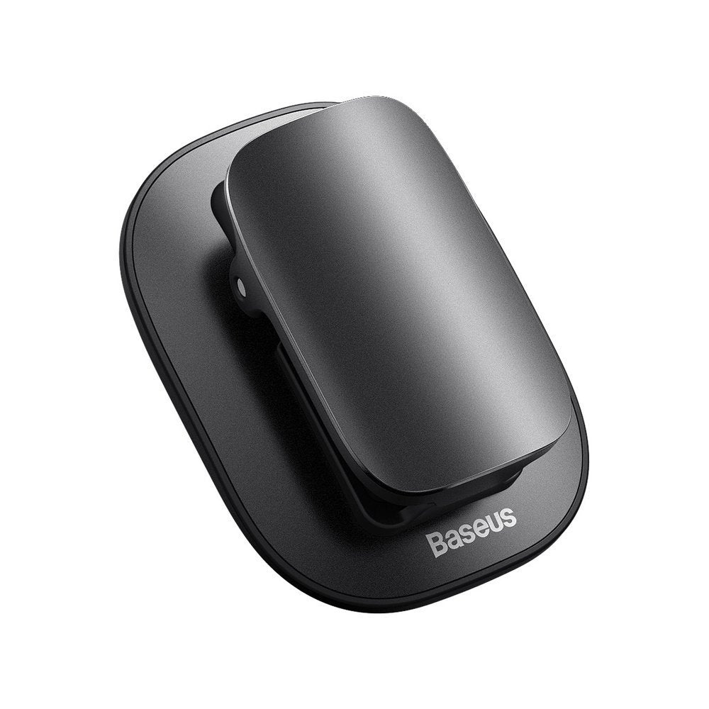 Baseus Platinum Vehicle Eyewear Clip Paste Type - Βάση Στήριξης Γυαλιών - Black - ACYJN-A01